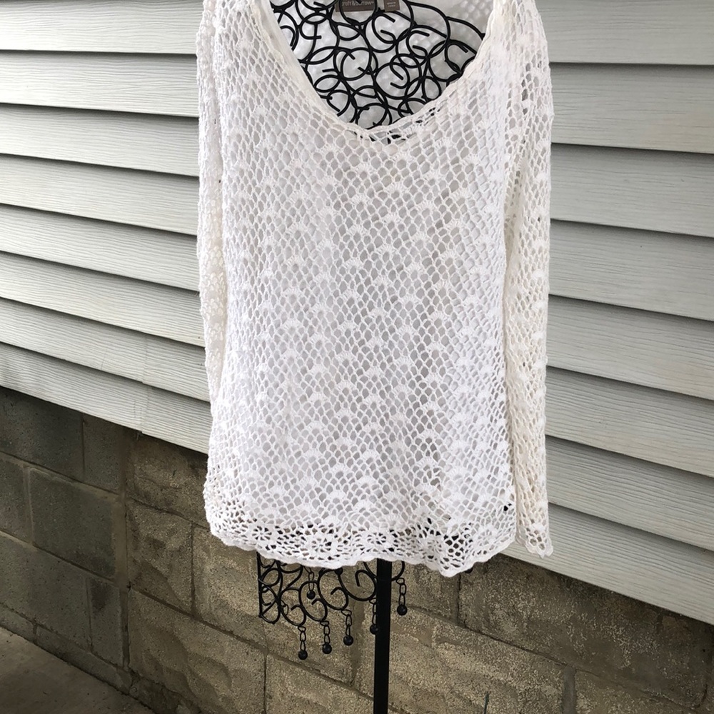 Crocheted top